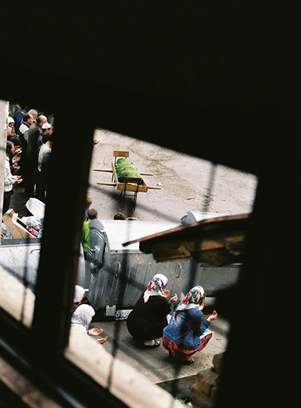Beerdigung. Ribnovo, Bulgarien 2006