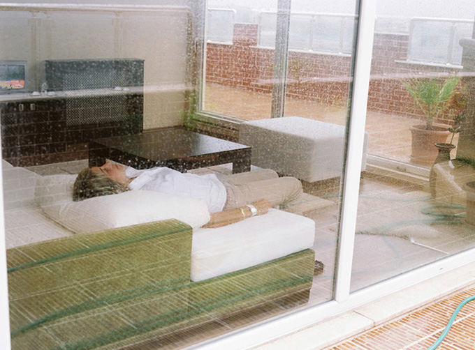 Türkân in ihrer Wohnung. Istanbul, Türkei 2006